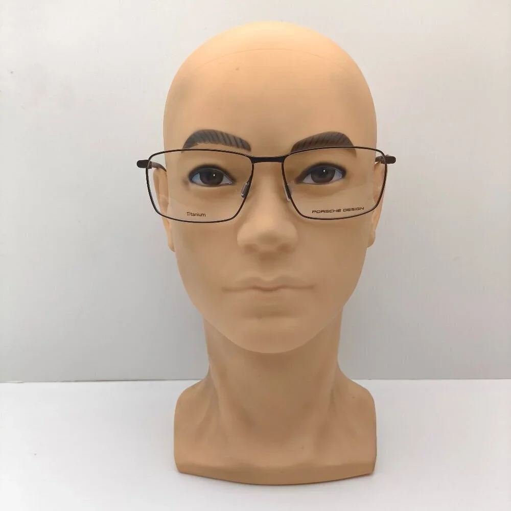 🕶️Made in Italy! Porsche Design P8766 Dark Gray Eyeglasses 58/16 145 /EUM129🕶️